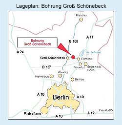 Lageplan: Bohrung Groß Schönebeck