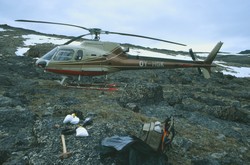 Feldprospektion in Grönland