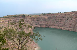 Buffalo Fluorspar Mine, ca. 30km South West of Mokopane, South Africa