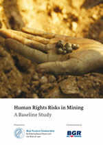 Human Rights Risks in Mining. A Baseline Study (2016). Titelbild