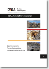Titelblatt Länderbericht "Das mineralische Rohstoffpotenzial der nordamerikanischen Arktis"