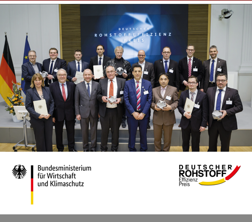 Deutscher Rohstoffeffizienz-Preis Preisträger 2016